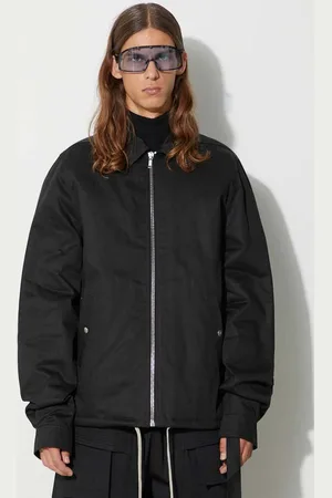 Rick Owens Bavlněná bunda Rick Owens barva
