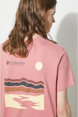 Columbia Bavlněné tričko Boundless Beauty barva