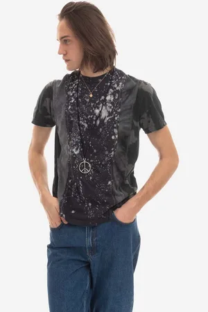 Pins & Needles Bavlněné tričko 5 Cuts S/S Tee - B&W Mishmash barva