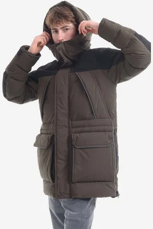 Woolrich Péřová bunda Male Mixed Media Teton Parka CFWOOU0524MRUT172 pánská