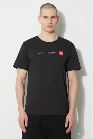 The North Face Bavlněné tričko M S/S Never Stop Exploring Tee barva