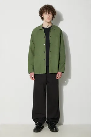 Universal Works Bavlněná košile Bakers Overshirt barva