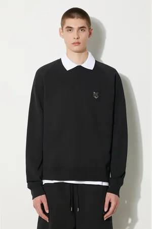 Maison Kitsuné Bavlněná mikina Bold Fox Head Patch Oversize Sweatshirt pánská