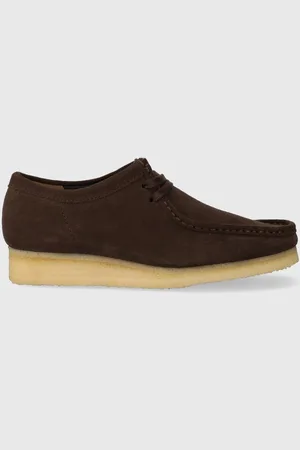 Clarks Semišové polobotky Wallabee pánské