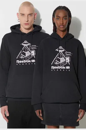 Reebok Bavlněná mikina barva