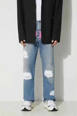 Heron Preston Džíny Hp Pattern Reg Denim 5 Pckts pánské