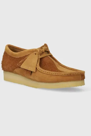 Clarks Semišové polobotky Wallabee pánské