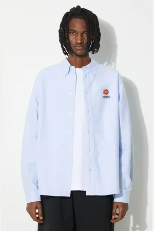 Kenzo Bavlněná košile Boke Flower Crest Casual Shirt regular