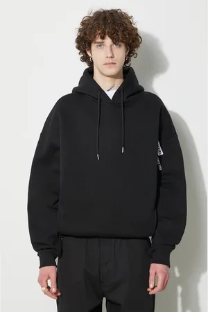 Alpha Industries Mikina Flock Logo Hoody pánská