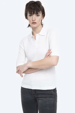 Norse projects Bavlněné tričko Maj Cotton Piquet barva
