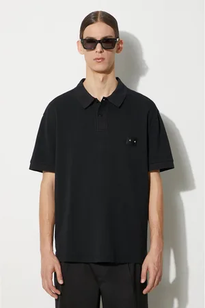 Neil Barrett Bavlněné polo tričko Loose Pierced Nipple Polo barva