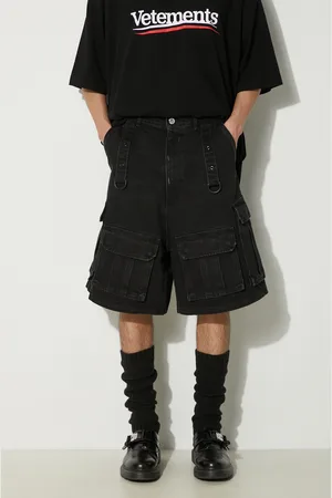 Vetements Džínové šortky Multipocket Cargo Denim Shorts pánské