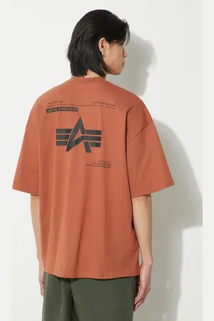 Alpha Industries Bavlněné tričko Logo BP barva