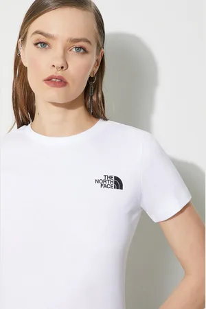 The North Face Bavlněné tričko W S/S Redbox Slim Tee barva