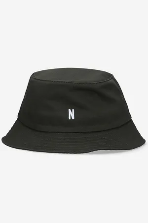 Norse projects Bavlněný klobouk barva