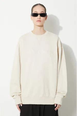 J.W.Anderson Bavlněná mikina Logo Embroidery Sweatshirt dámská