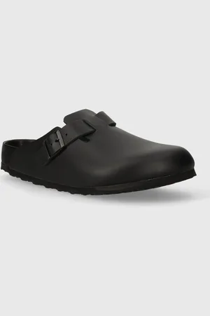 Birkenstock Kožené pantofle Boston pánské