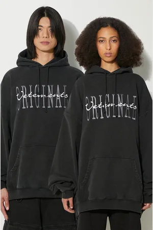 Vetements Mikina Original Logo Hoodie barva
