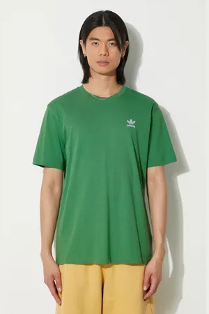 adidas Bavlněné tričko barva