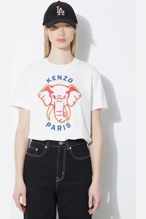 Kenzo Bavlněné tričko Elephant Loose T-Shirt barva