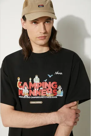 Nanga Tričko Eco Hybrid Camping Manners Wild Animals Tee barva