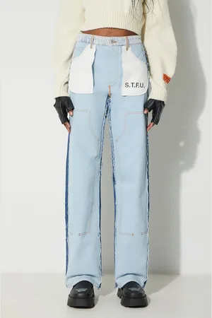 Heron Preston Džíny Washed Insideout Carpenter dámské
