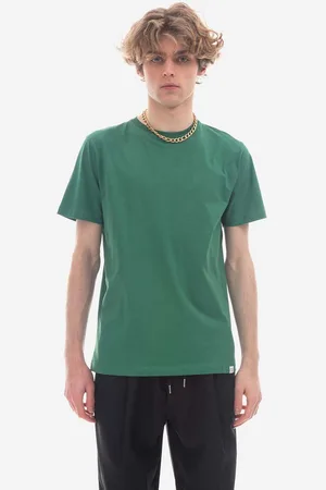 Norse projects Bavlněné tričko Niels Standard barva