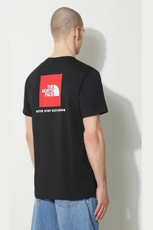 The North Face Bavlněné tričko M S/S Redbox Tee barva