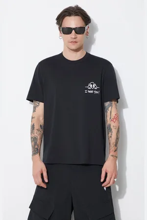 Neil Barrett Bavlněné tričko Slim "I See You" barva