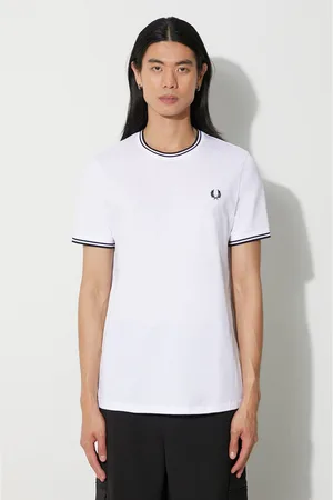 Fred Perry Bavlněné tričko barva