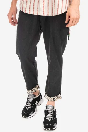 CLOT Bavlněné kalhoty Roll Up Chino barva