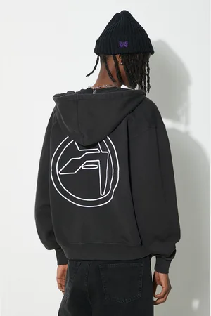 AMBUSH Bavlněná mikina Embroidered Emblem Zip Up pánská