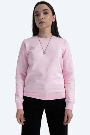 A.P.C. Bavlněná mikina Sweat Skye COEBH-F27700 MARINE dámská