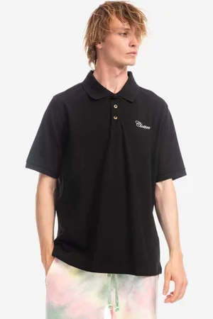 CLOTTEE Bavlněné polo tričko Frog Button Polo barva