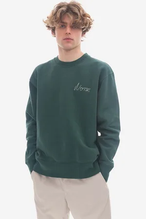 Norse projects Bavlněná mikina Arne Chain Stitch Logo N20-1347 8112 pánská