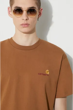 Carhartt Bavlněné tričko S/S American Script T-Shirt barva