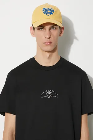 Neil Barrett Bavlněné tričko Slim Heart Shape Print barva