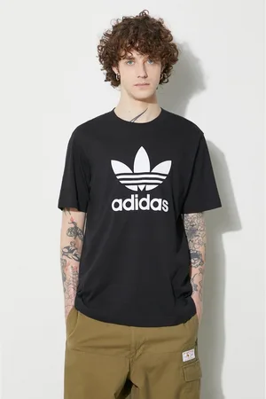 adidas Bavlněné tričko Trefoil barva