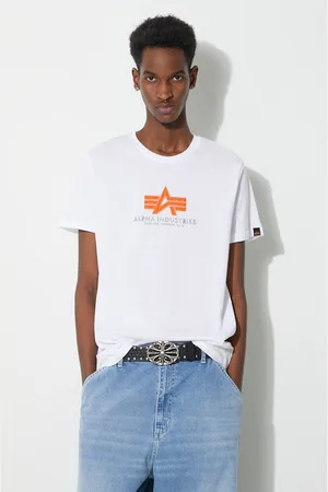 Alpha Industries Bavlněné tričko Basic Rubber barva
