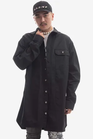 Rick Owens Bunda Rick Owens Woven Jumbo pánská