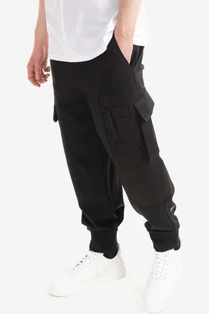 Neil Barrett Kalhoty Neil Barett Hybrid Workwear Loose Sweatpants pánské