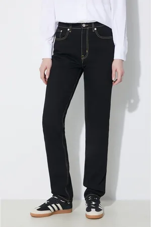 Kenzo Džíny Solid Asagao Straight dámské