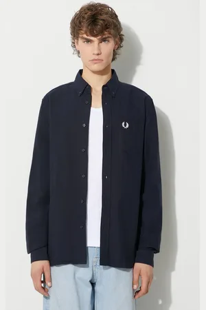 Fred Perry Košile tmavomodrá barva