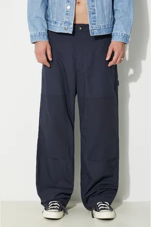ENGINEERED GARMENTS Bavlněné kalhoty Painter Pant tmavomodrá barva