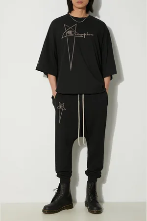 Rick Owens Kalhoty Rick Owens x Champion Prisoner Drawstring pánské