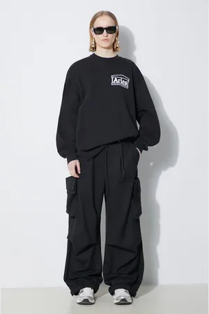 Y-3 Kalhoty s příměsí vlny Refined Woven Cargo barva
