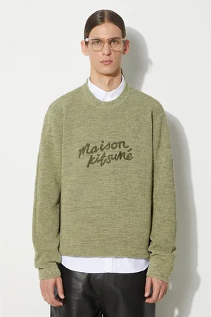 Maison Kitsuné Bavlněný svetr Handwriting Comfort Jumper barva