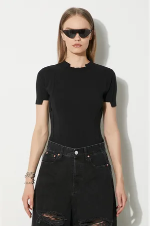 Vetements Tričko Blackout Cut-Up Fitted T-Shirt barva