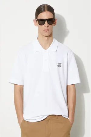 Maison Kitsuné Bavlněné polo tričko Bold Fox Head Patch Comfort Polo barva
