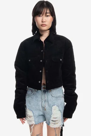 Rick Owens Bunda Rick Owens Cropped Outershirt dámská